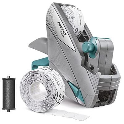 Meto Classic S prijstang set – prijs (1-regelig, 6 posities, voor 26x12 mm etiketten, onmiddellijk gebruiksklaar) 1 x etiketteerapparaat