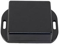 Hammond Electronics 1551WTFLBK Universele behuizing 60 x 60 x 22 ABS zwart 1 st.