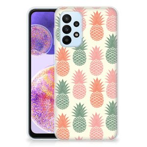 Samsung Galaxy A23 Siliconen Case Ananas