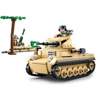 Sluban WWII - German light tank (M38-B0691)