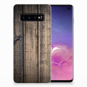 Samsung Galaxy S10 Bumper Hoesje Steigerhout