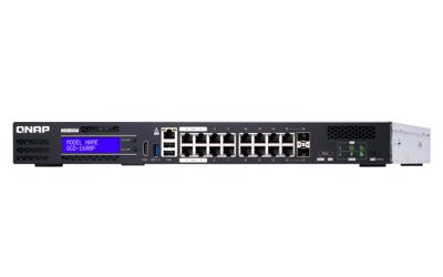 QGD-1600P - Switch - intelligent - 4 x 101001000 (PoE++) + 10 x 101001000 (PoE+) + 2 x combo Gigabit SFP (PoE+) - rack-uitvoering - PoE++ (370 W) QGD-1600P - Switch - intelligent - 4 x 101001000 (PoE++) + 10 x 101001000 (PoE+) + 2 x combo Gigabit SFP (PoE+) - rack-uitvoering - PoE++ (370 W)