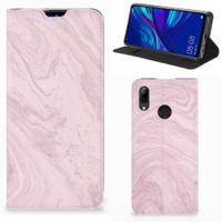 Huawei P Smart (2019) Standcase Marble Pink - Origineel Cadeau Vriendin