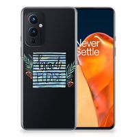 OnePlus 9 Telefoonhoesje met Naam Boho Beach