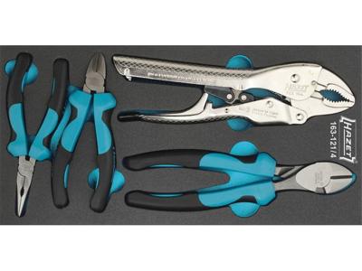 Hazet 163-121/4 Tangenset Werkplaats 4-delig Hazet 163-121/4 Tangenset Werkplaats 4-delig