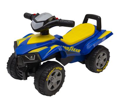 Viking Choice  Loopauto Quad - Met licht en geluid - Blauw/Geel