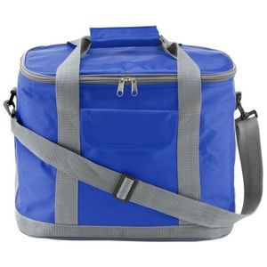 Koeltas blauw/grijs 17 liter