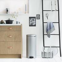 Brabantia NewIcon Pedaalemmer 30 L - Metallic Grey - thumbnail