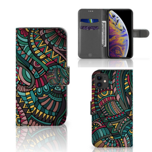 Apple iPhone 11 Telefoon Hoesje Aztec