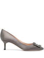 Manolo Blahnik escarpins Hangisi - Gris - thumbnail