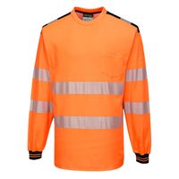 Portwest T185 PW3 Hi-Vis T-Shirt  L/S