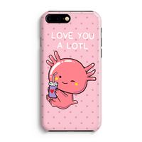 Love You A Lotl: Volledig Geprint iPhone 7 Plus Hoesje - thumbnail