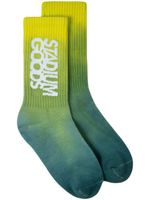 STADIUM GOODS® x Smalls Studio chaussettes 'Firefly Gradient' - Vert