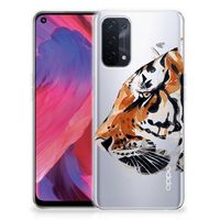 Hoesje maken OPPO A93 5G Watercolor Tiger - thumbnail