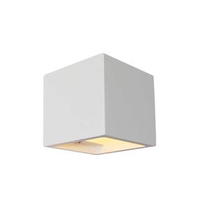 Artdelight Overschilderbare wandspot Plaster Square Up - Down wit WL 8172 WI