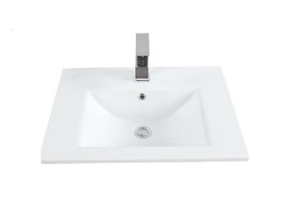 Sanicare Q6 keramische wastafel 60x45cm wit Sanicare Q6 keramische wastafel 60x45cm wit