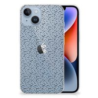 Apple iPhone 14 TPU bumper Stripes Dots - thumbnail