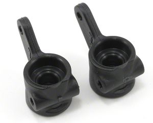 RPM Bearing carriers voor - Zwart (Rust/Stamp/Bandit/Slash 2WD)