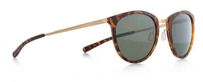 Spect Eyewear zonnebril Stance unisex panto gevlamd bruin/groen