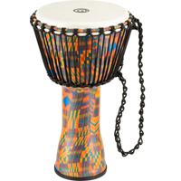 Meinl PADJ2-M-F Rope Tuned Travel Series Kenyan Quilt 10 inch djembe - thumbnail