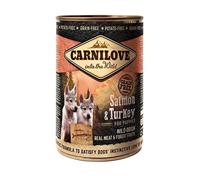CARNILOVE Canine Puppy Salmon Pavo Caja 6 x 400 g