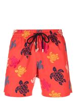 Vilebrequin short de bain à imprimé graphique - Rouge