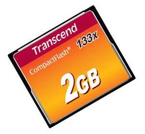 Transcend TS2GCF133 flashgeheugen 2 GB CompactFlash MLC