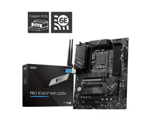 MSI PRO B760-P WIFI DDR4 moederbord LGA 1700 micro ATX