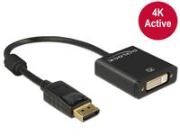 DeLOCK 62599 video kabel adapter 0,2 m DisplayPort DVI-I Zwart - thumbnail