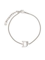 DSQUARED2 bracelet à breloque D - Argent