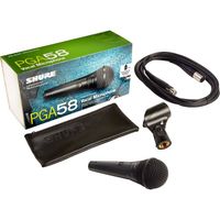 Shure PGA58-XLR dynamische zang- en spraakmicrofoon - thumbnail