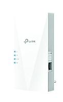 TP-Link RE500X WiFi 6 WiFi Versterker, WLAN Repeater AX1500, Dual band 1200MBit/s 5GHz en 300MBit/s 2,4GHz, Tri-Core 1,5 GHz CPU, Gigabit Port, compatibel met alle WLAN Router