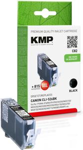 KMP Inktcartridge vervangt Canon CLI-526BK Compatibel Foto zwart C82 1514,0001