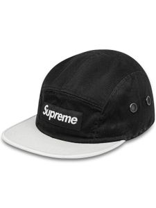 Supreme casquette à patch logo - Noir