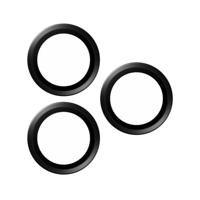 PanzerGlass™ Ti Hoops camera lensbeschermer voor Apple iPhone 15 Pro | Pro Max - bescherming met stijl, schokbestendig glas, zwart titanium