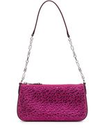 Michael Kors sac porté épaule médium à ornements en cristal - Rose