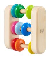 Selecta Spielzeug telraam junior Abacus 8 cm naturel