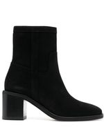 Tila March bottines en daim 80 mm - Noir