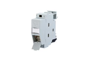 Metz Connect 130B127003-E Netwerkdoos DIN-rails CAT 6A Grijs-wit (RAL 7035)