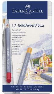 Faber Castell FC-114612 Aquarelkleurpotlood Faber-Castell Goldfaber Etui 12 Stuks