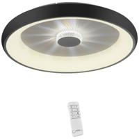 Just Light 14386-18 VERTIGO LED-plafondlamp LED 37 W Zwart - thumbnail