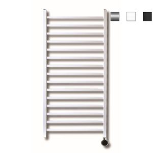 Electrische Radiator Sanicare Qubic 126.4x60 cm 565W Met Chrome Thermostaat Chroom