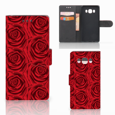 Samsung Galaxy J5 2016 Hoesje Red Roses Samsung Galaxy J5 2016 Hoesje Red Roses