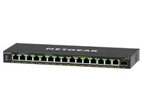 NETGEAR GS316EP-100PES netwerk-switch Managed Gigabit Ethernet (10/100/1000) Power over Ethernet (PoE) Zwart - thumbnail