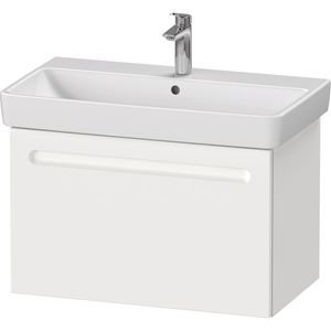 Wastafelkast Duravit No.1 Met 1 Lade 74.x42.6x47.8 cm Met Geïntegreerde Greep Mat Wit Duravit