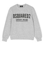 DSQUARED2 KIDS sweat à logo imprimé - Gris - thumbnail