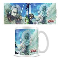 The Legend Of Zelda Mug Skyword Sword Trio