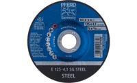 PFERD 62212426 Sg Steel Afbraamschijf gebogen Diameter 125 mm Boordiameter 22.23 mm 10 stuk(s)