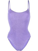 Hunza G maillot de bain Pamela à effet froissé - Violet