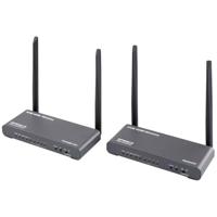 SpeaKa Professional SP-HDE-620 Draadloze HDMI-set 100 m 5 GHz 3840 x 2160 Pixel Met loop-functie